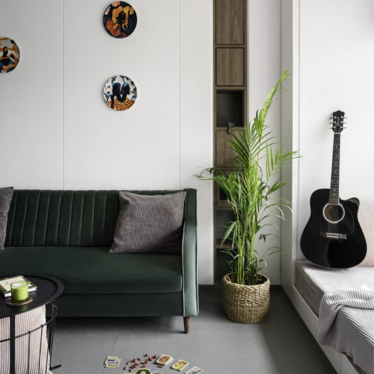 Living Room, sanjivni-chs 1 Bedroom 389 Sq.Ft. Apartment In Tagore Nagar Mumbai 9061669