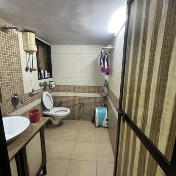Attached Bathroom in 1 BHK Apartment at Haware Altura, Vikhroli East – for Rent