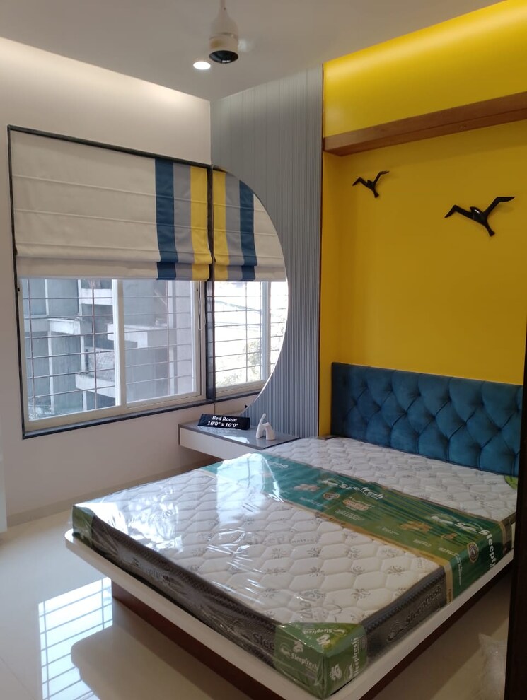 Bedroom, ganraj-skydale 2 Bedroom 686 Sq.Ft. Apartment In Mohammadwadi Pune 9061748