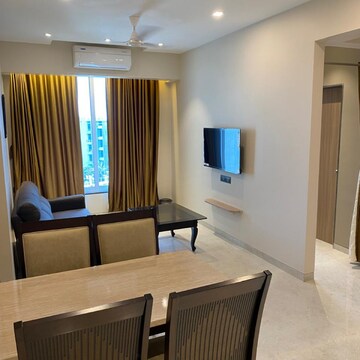 Living Room in 1 BHK Apartment at Haware Altura, Vikhroli East – for Sale