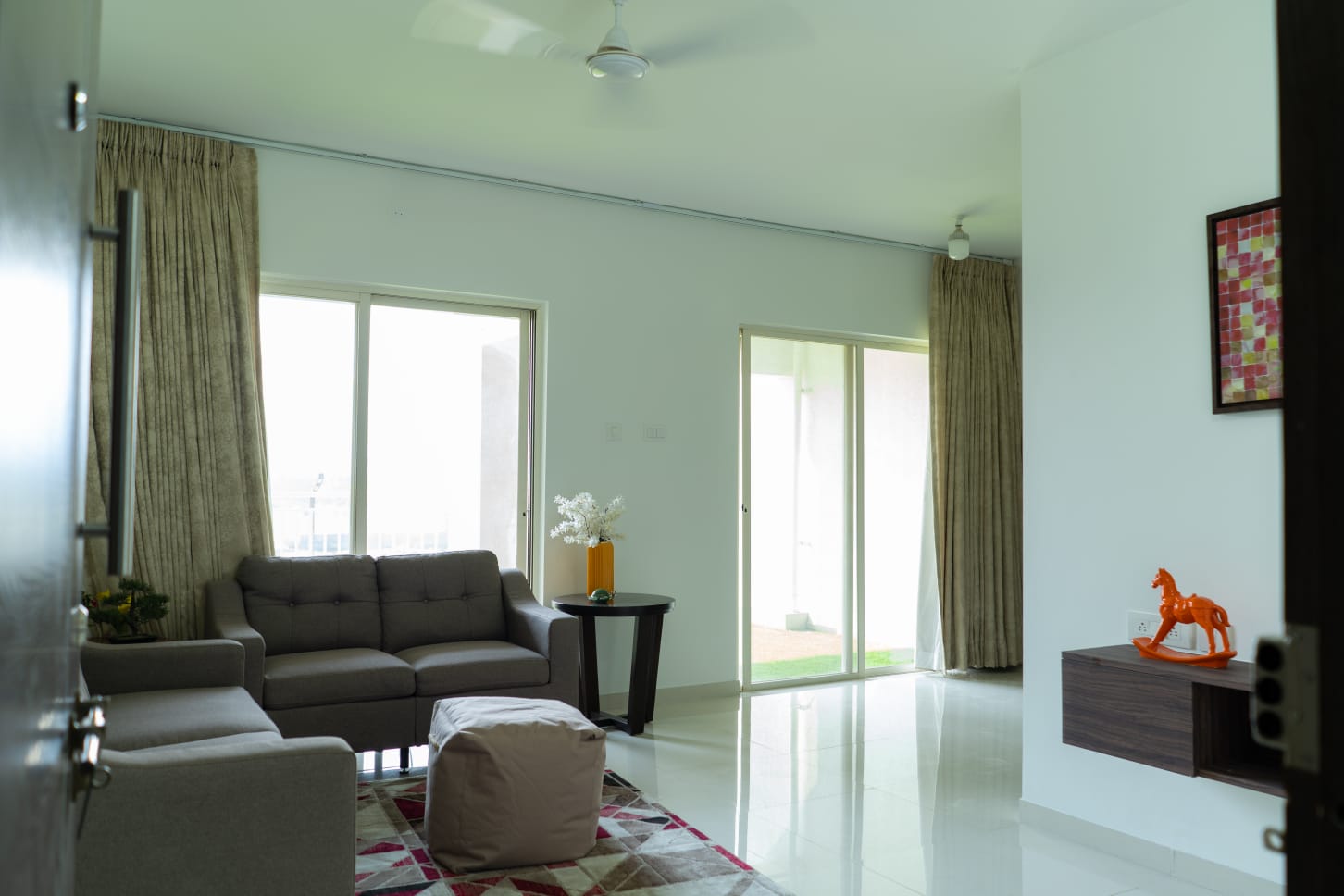 2 BHK + Study Room 760 Sq.Ft. Apartment in Ganga Fernhill