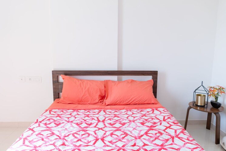 Bedroom, ganga-fernhill 2 Bedroom 760 Sq.Ft. Apartment In Undri Pune 9061784