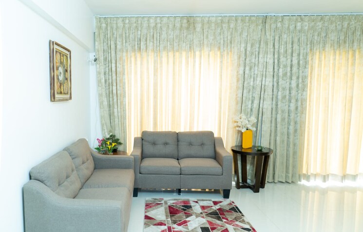 Bedroom, ganga-fernhill 2 Bedroom 760 Sq.Ft. Apartment In Undri Pune 9061784