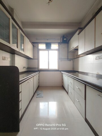 Kitchen in 3 BHK Apartment at Ashar Monarch, Kolshet – for Rent