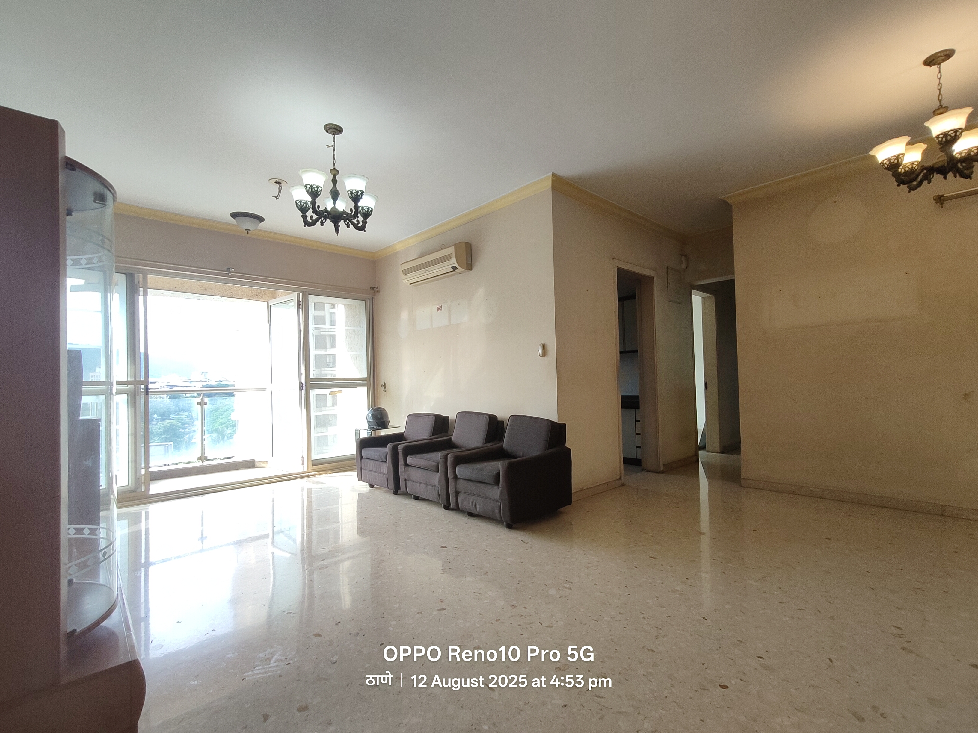 3 BHK + Pooja Room Apartment For Rent in Ashar Monarch