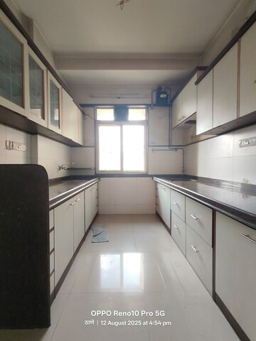 Kitchen in 3 BHK Apartment at Ashar Monarch, Kolshet – for Rent