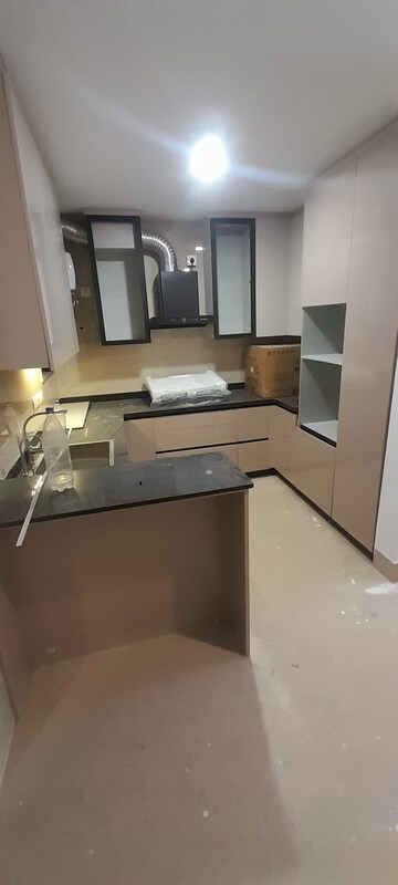 Kitchen in 3 BHK Builder Floor at RWA Chittaranjan Park Block R, Chittaranjan Park – for Sale