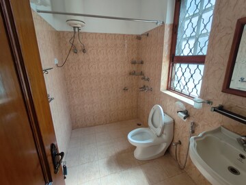Bathroom in 3 BHK Independent House at RBC II, Sushant Lok I – for Rent