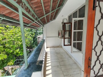 Balcony in 3 BHK Independent House at RBC II, Sushant Lok I – for Rent