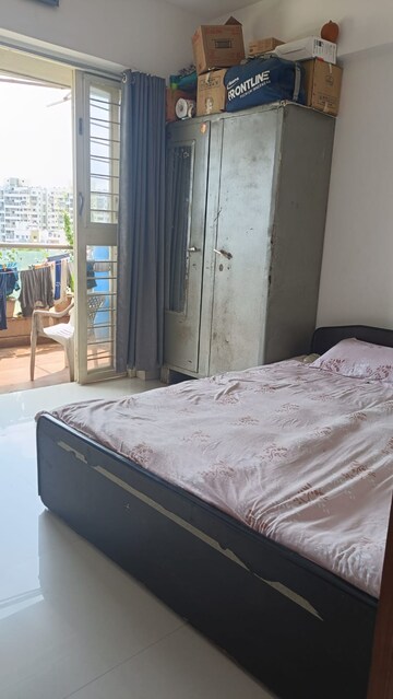 Bedroom in 2 BHK Apartment at Srushti Bellagio, Ravet – for Sale