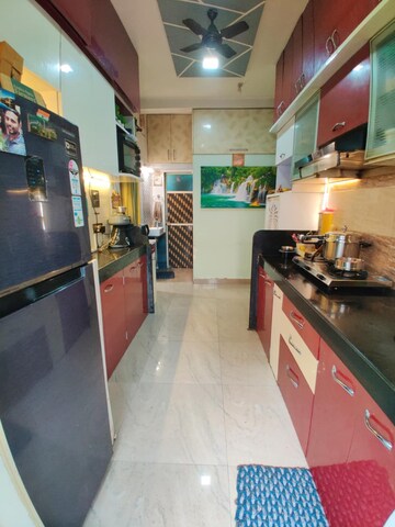 Kitchen in 1 BHK Apartment at Dattusai Complex, Dombivli West – for Sale