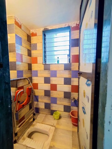 Bathroom in 1 BHK Apartment at Anu vitthal CHS, Dombivli West – for Rent