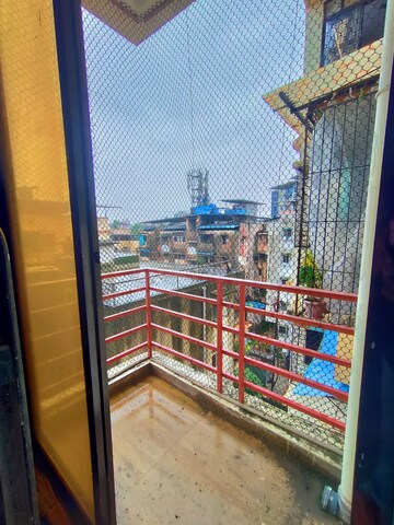 Balcony in 1 BHK Apartment at Anu vitthal CHS, Dombivli West – for Rent