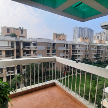 Balcony in 2.5 BHK Apartment at Eldeco Mystic Green Phase II, Omicron I Greater Noida – for Sale