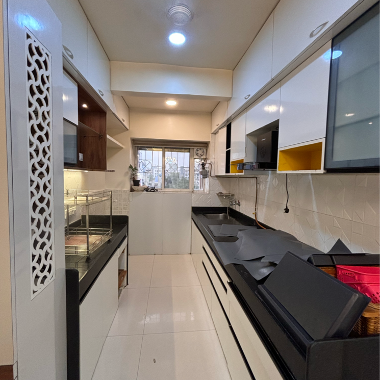 Kitchen, kumar-classic 2 Bedroom 1200 Sq.Ft. Apartment In Dp Road Pune 9061954
