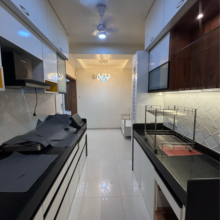 Kitchen, kumar-classic 2 Bedroom 1200 Sq.Ft. Apartment In Dp Road Pune 9061954