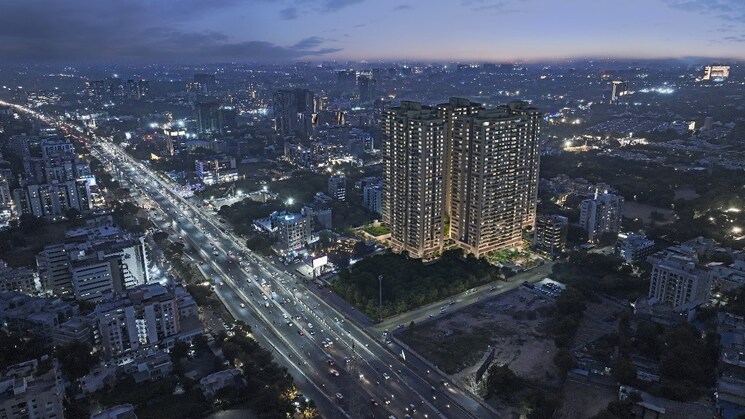 Exterior View, constera-anamika-high-point 4 Bedroom 1767 Sq.Ft. Apartment In Bodakdev Ahmedabad 9061950