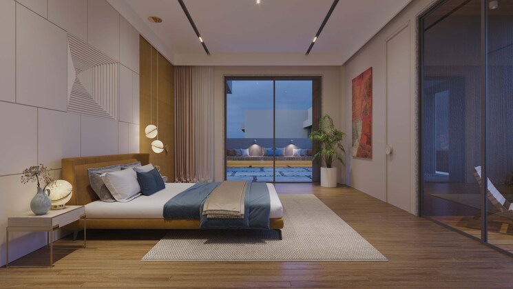 Bedroom, constera-anamika-high-point 4 Bedroom 1767 Sq.Ft. Apartment In Bodakdev Ahmedabad 9061950
