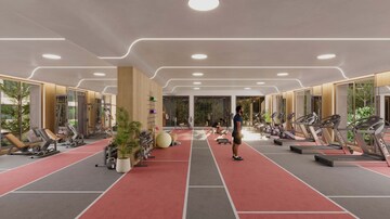 Gym in 4 BHK Apartment at Constera Anamika High Point, Bodakdev – for Sale