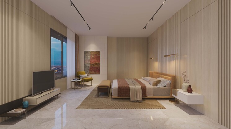 Bedroom, constera-anamika-high-point 4 Bedroom 1767 Sq.Ft. Apartment In Bodakdev Ahmedabad 9061950