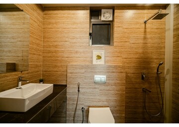 Attached Bathroom in 3 BHK Apartment at Atul Blue Meadows, Andheri East – for Rent