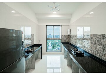 Kitchen in 3 BHK Apartment at Atul Blue Meadows, Andheri East – for Rent