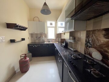Kitchen in 3 BHK Builder Floor at Kohli One Malibu Town, Sector 47 – for Rent