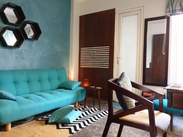 Living Room in 3 BHK Builder Floor at Kohli One Malibu Town, Sector 47 – for Rent