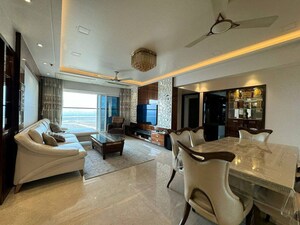 Living Room in 6 BHK Penthouse at Runwal Elegante, Andheri West – for Sale