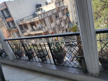 Balcony in 3 BHK Builder Floor at Malviya Nagar – for Rent