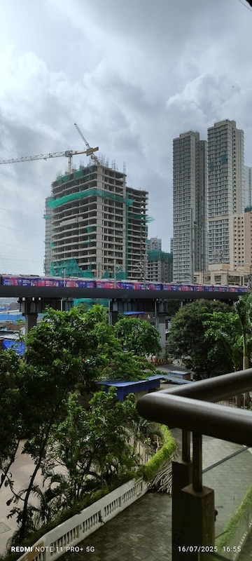 1 BHK Apartment – Exterior View View at Raunak Sai Dham Towers, Kandivali West - for Rent