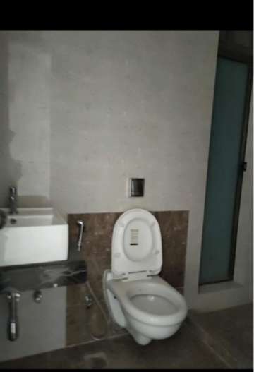 Bathroom in 2 BHK Apartment at Raj Infinia, Evershine Nagar – for Rent