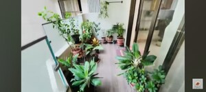 Balcony in 3 BHK Apartment at L & T Emerald Isle Tower 16, Powai – for Sale