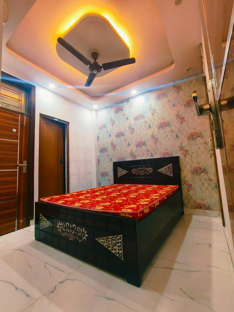 Bedroom, dwarka mor 2 Bedroom 585 Sq.Ft. Builder Floor In Dwarka Mor Delhi 9062109