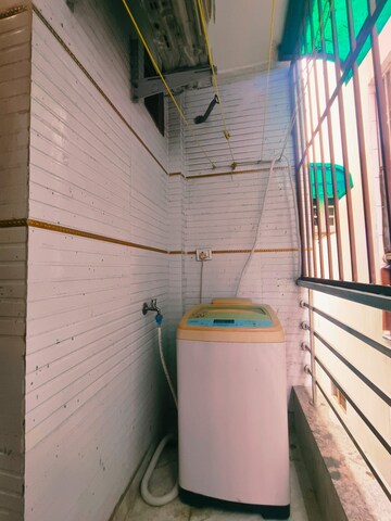 Balcony in 2 BHK Builder Floor at Dwarka Mor – for Rent