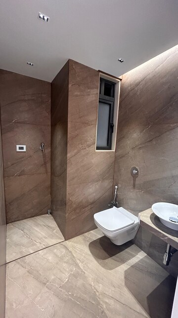 Bathroom in 3 BHK Apartment at Mulund West – for Sale