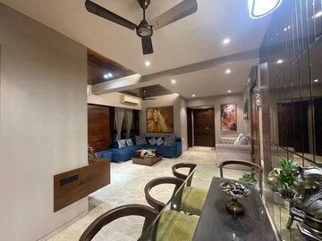 Living Room in 4 BHK Apartment at Santacruz East – for Sale
