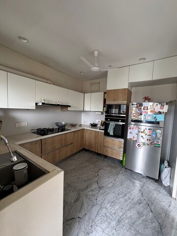 Kitchen in 4 BHK Apartment at Kasturi Epitome, Wakad – for Rent