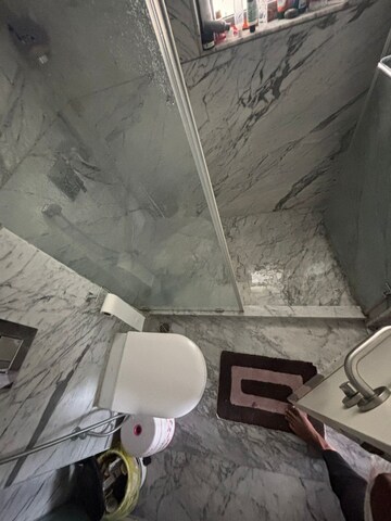 Bathroom in 4 BHK Apartment at Kasturi Epitome, Wakad – for Rent