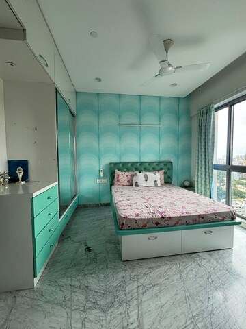 Bedroom in 4 BHK Apartment at Kasturi Epitome, Wakad – for Rent