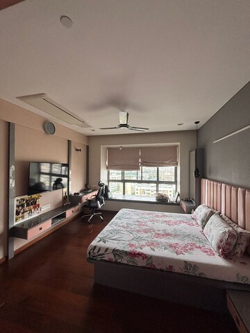 Bedroom in 4 BHK Apartment at Kasturi Epitome, Wakad – for Rent