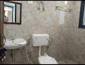 Bathroom in 2 BHK Builder Floor at Chattarpur – for Rent