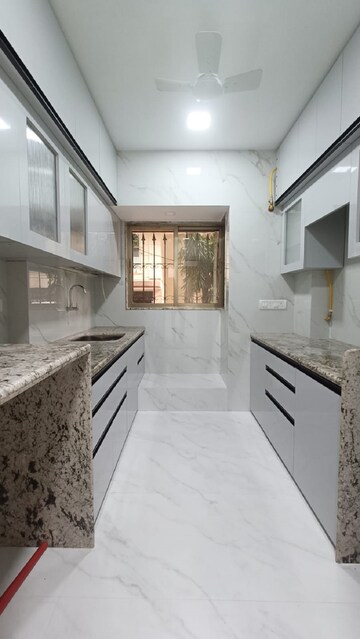 Kitchen in 2 BHK Apartment at Khar West – for Rent