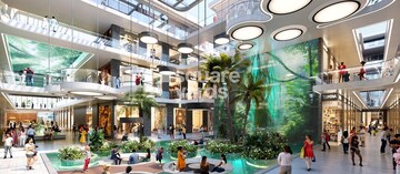  Shop – Exterior View View at Yashika Platina Street, Sector 109 - for Sale
