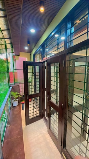 Balcony in 3 BHK Builder Floor at Chittaranjan Park – for Sale