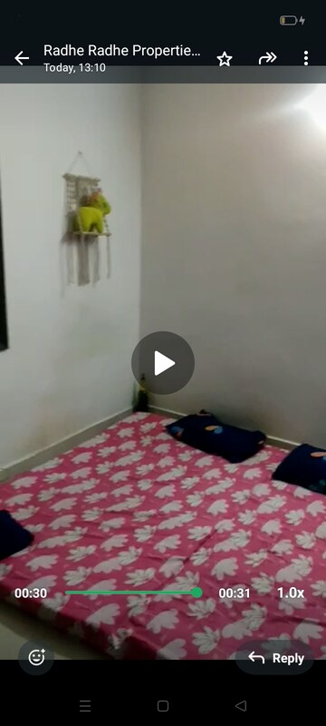 Bedroom in 1 RK Builder Floor at Paryavaran Complex – for Rent