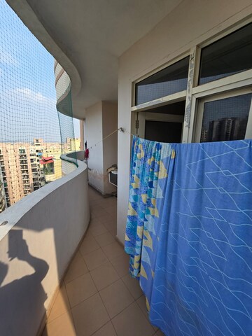 Balcony in 3 BHK Apartment at Keltech Golf Vista, Dundahera – for Rent