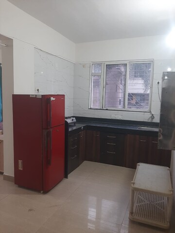 Kitchen in 2 BHK Apartment at Kumar Padmalaya, Aundh – for Rent
