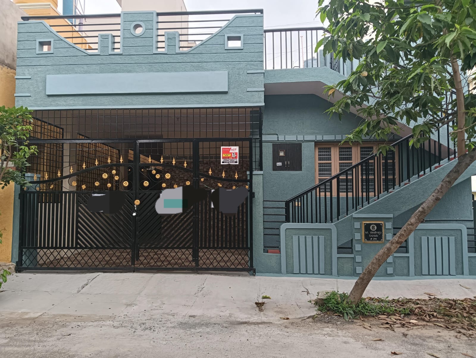 3 BHK + Pooja Room Independent House For Rent in NRI Layout