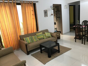 Living Room in 2 BHK Apartment at L And T Seawoods Residences, Seawoods – for Sale